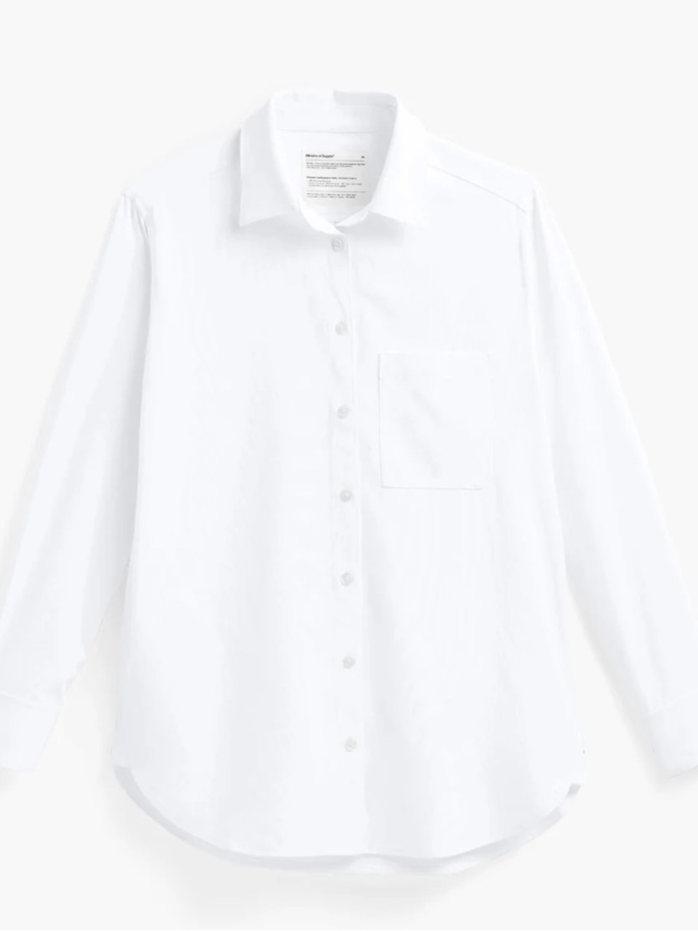 Ministry of Supply Men's Long-Sleeve Button-Down Shirt in White